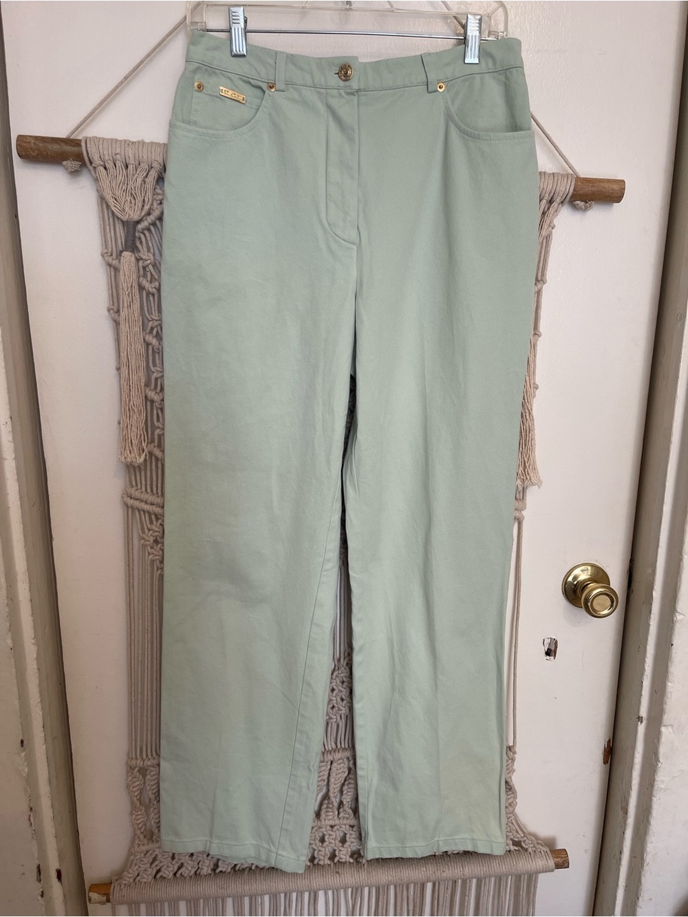 ST. John Sport By Marie Green Women Career Pants Size 10 USA Made $375